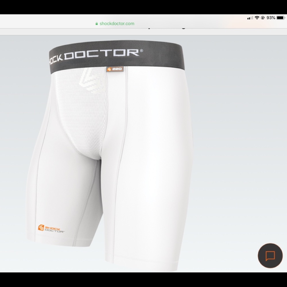 Shock Doctor 220 Compression Briefs NWOT